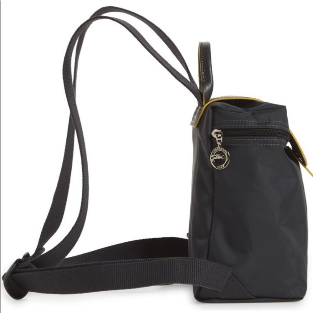 NWT Longchamp Le Pliage Club mini backpack Navy - Picture 8 of 12